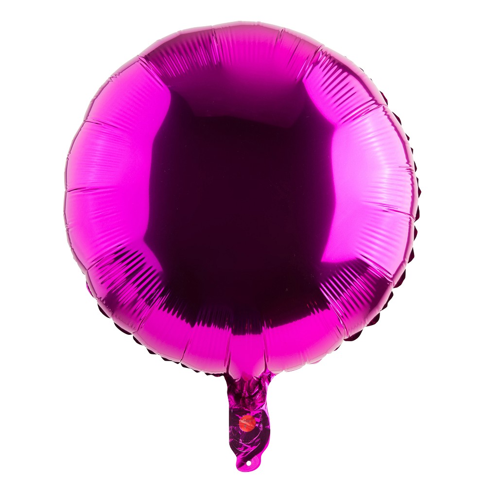 18" Rund magenta