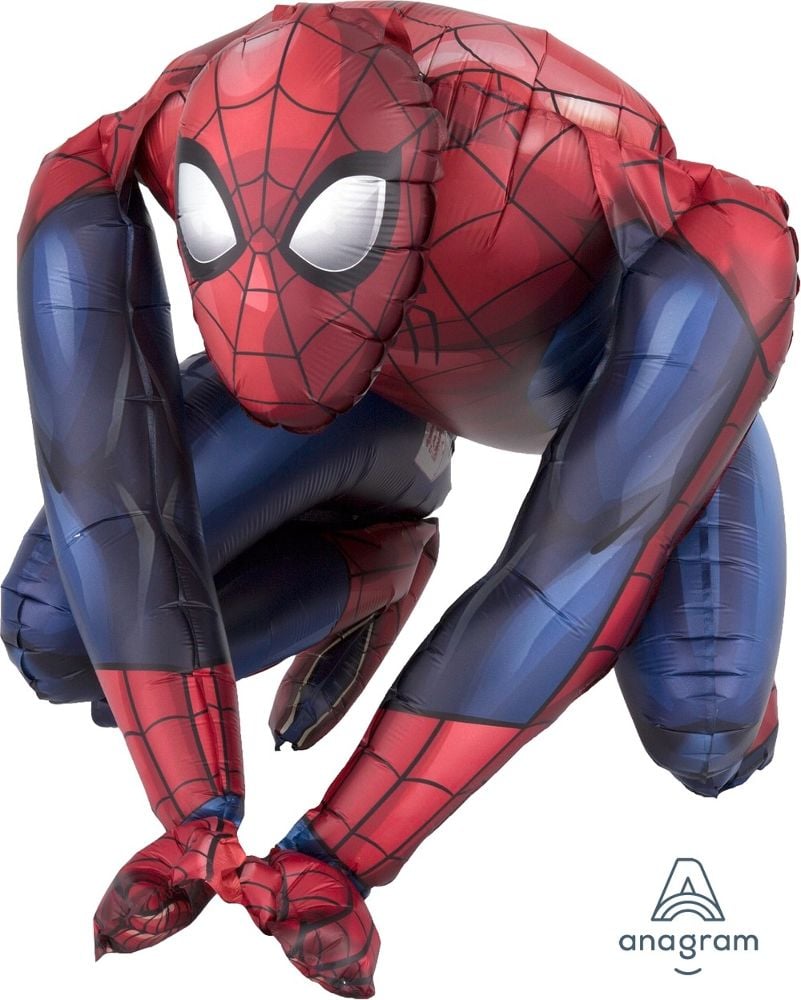 15" Sitting Spiderman