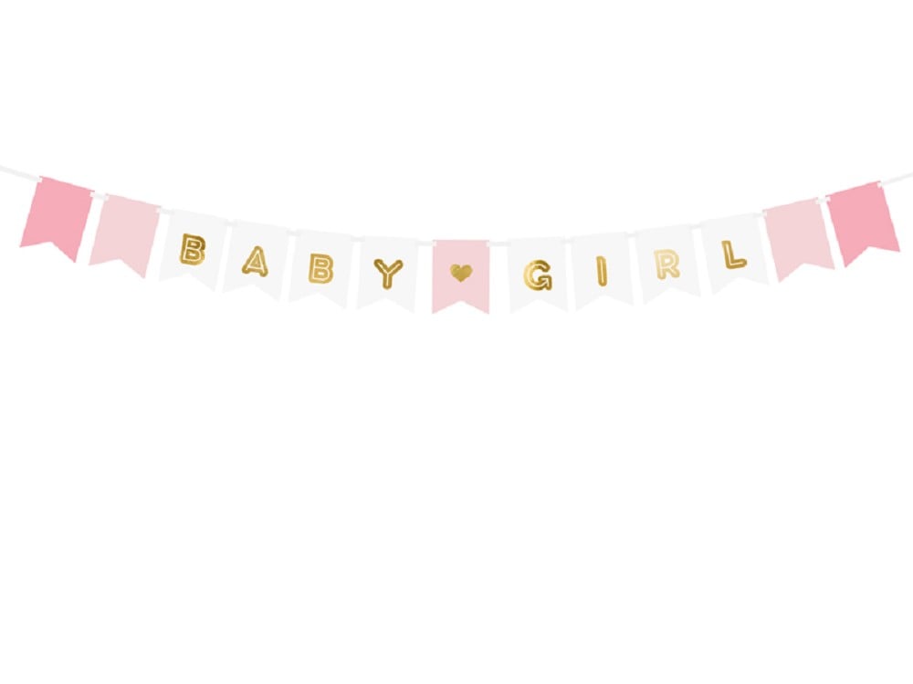 Banner - Baby Girl - 15x175cm - 1 Stk.