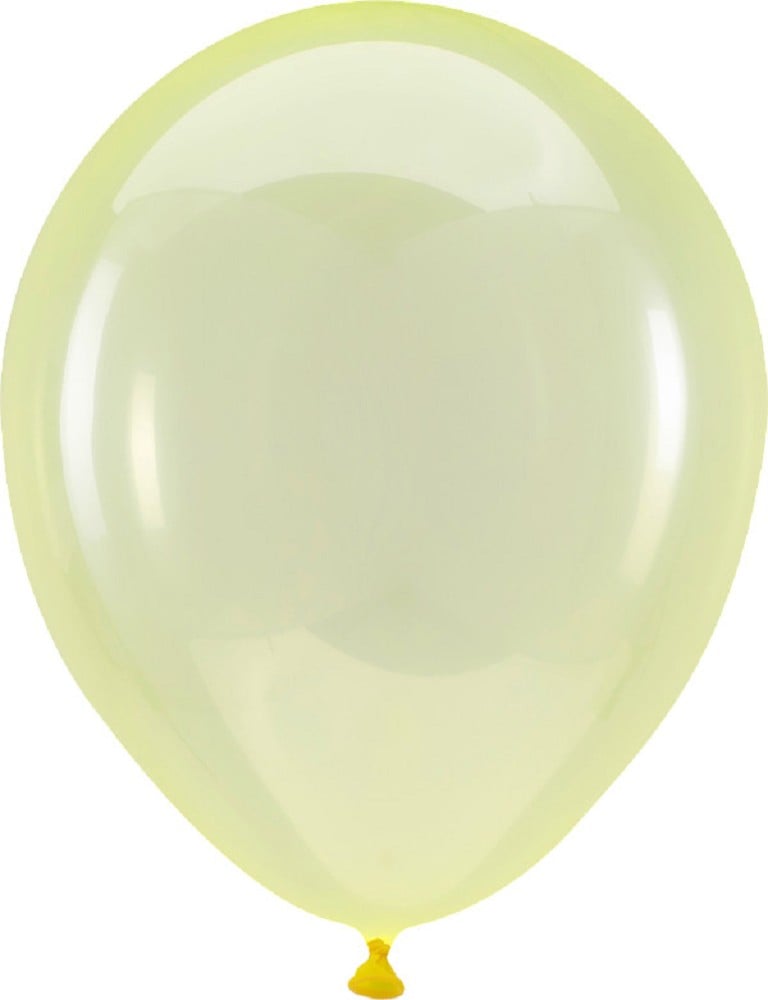 5" Crystal Clearz Yellow (100 Stück)