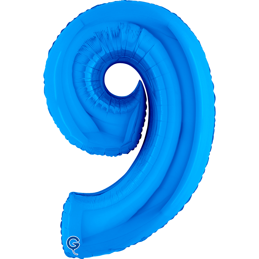 40" Folienzahl "9" Blue