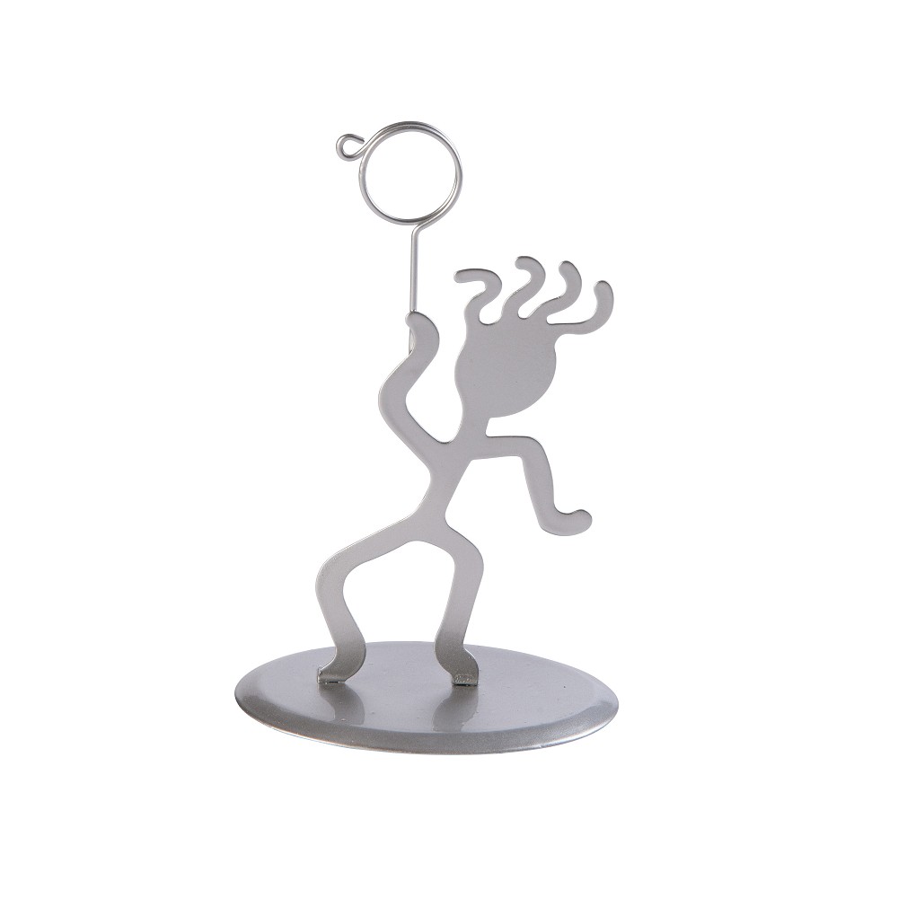 Kartenhalter "Figur" - silber