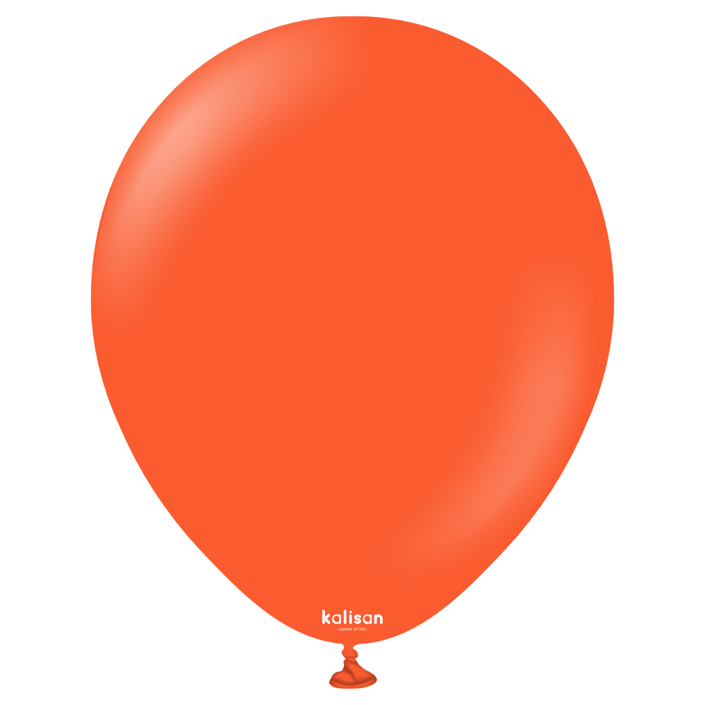 5" Standard Flame orange (50 Pieces)