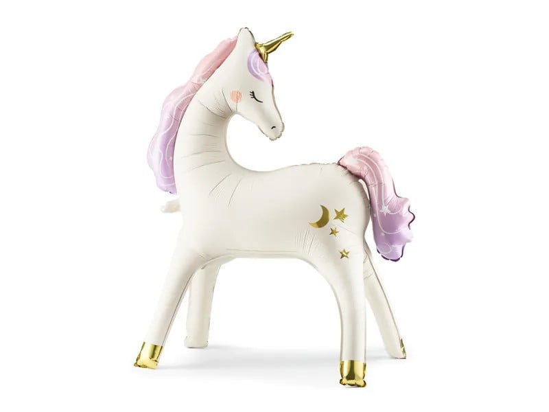 37" Stand-Up Einhorn (95x86cm)