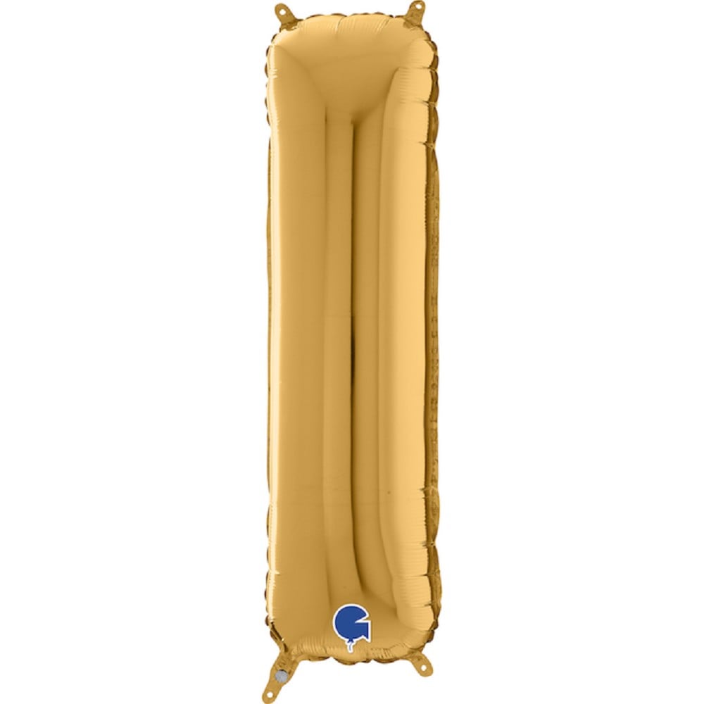 26" Folienbuchstabe "I" Gold (Altgold)