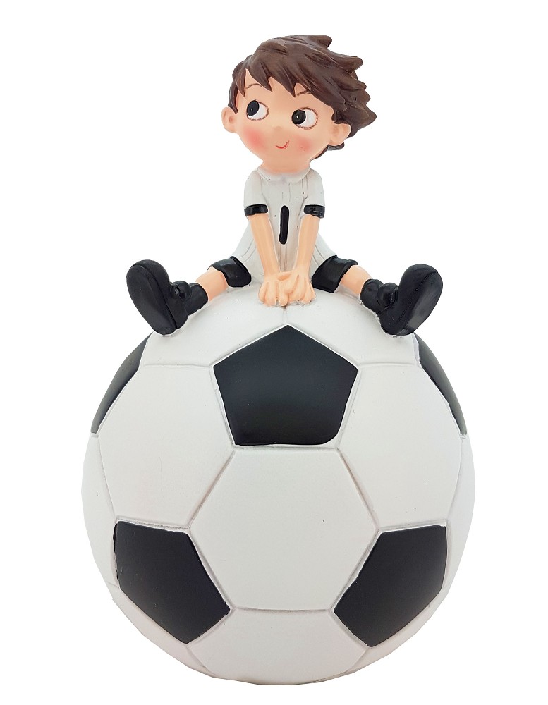 Fussballspieler - Spardose 2-fach sort.