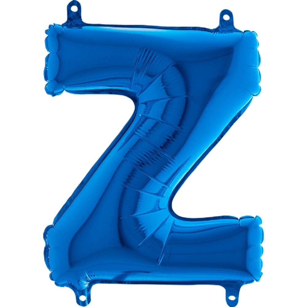 14" Folienbuchstabe "Z" Blue