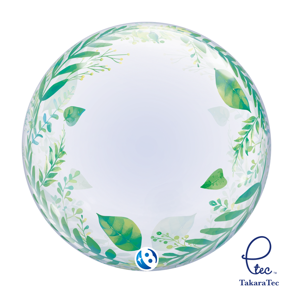 24" Deco Elegant Greenery