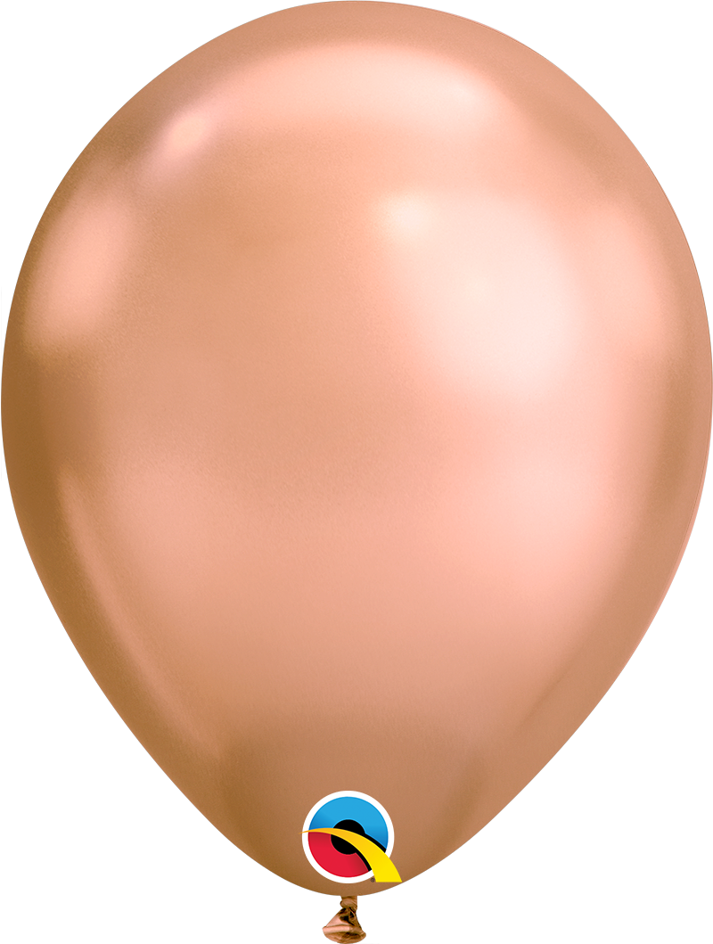 11" Chrome Rose Gold (100 Stück)