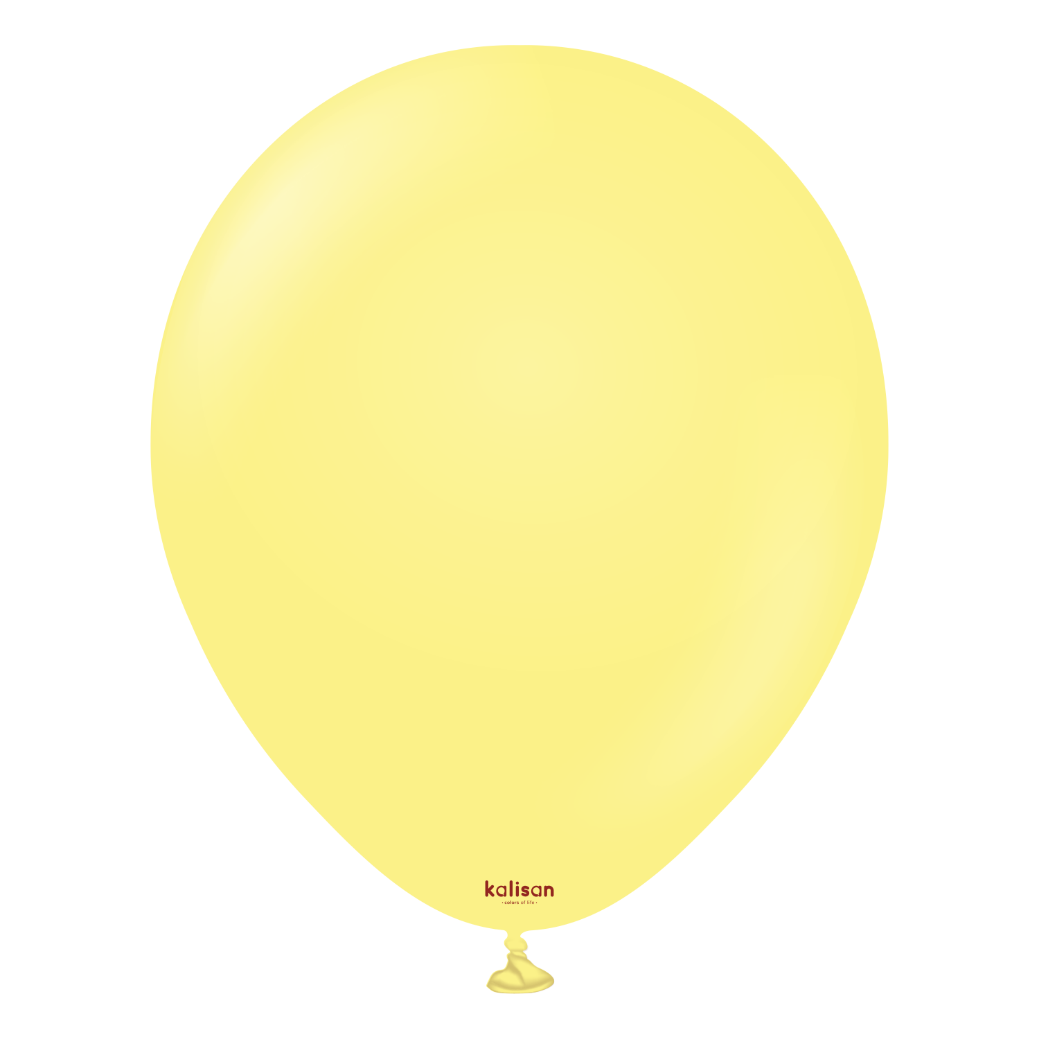18" Macaron Yellow (25 Stück)