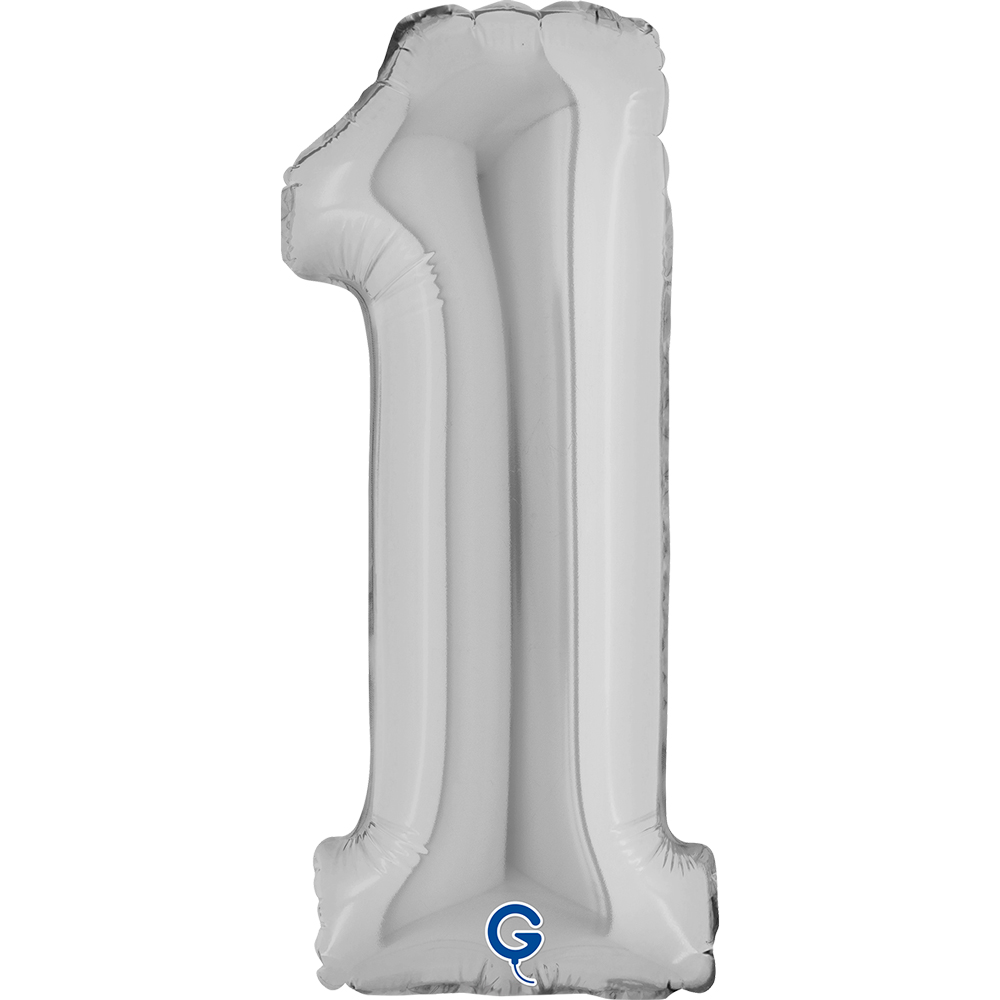 14" Folienzahl "1" Silver