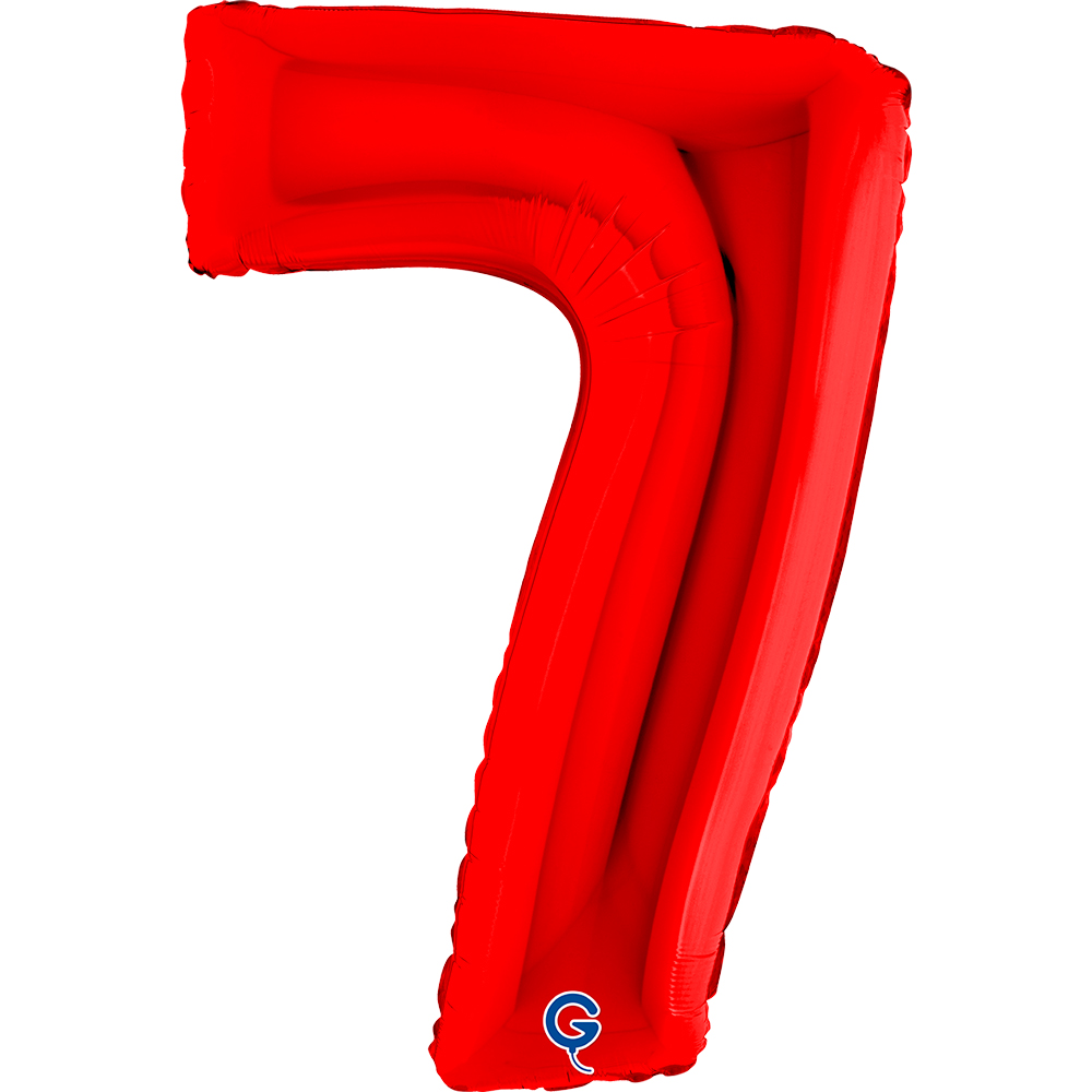 40" Folienzahl "7" Red