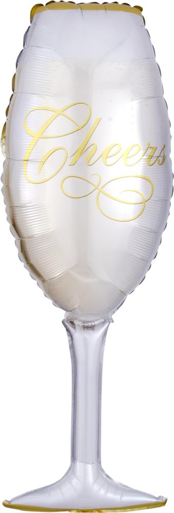 38" Bubbly Wine Glass