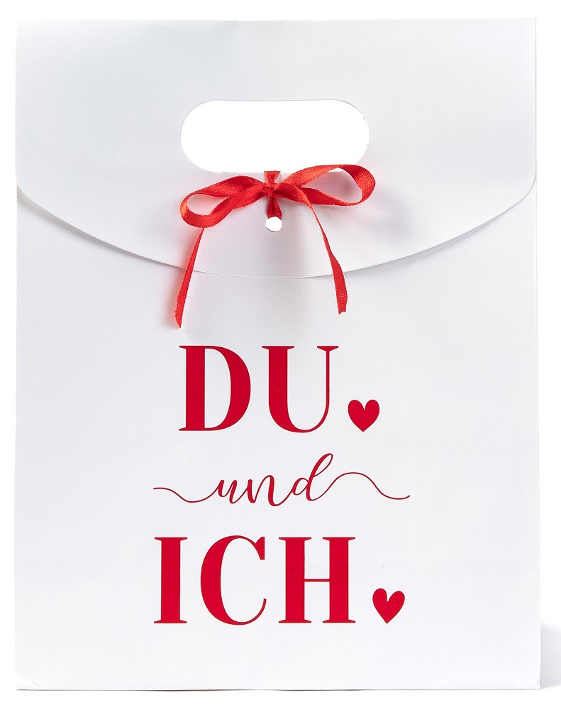 Geschenktüte "Hochzeit du & ich"