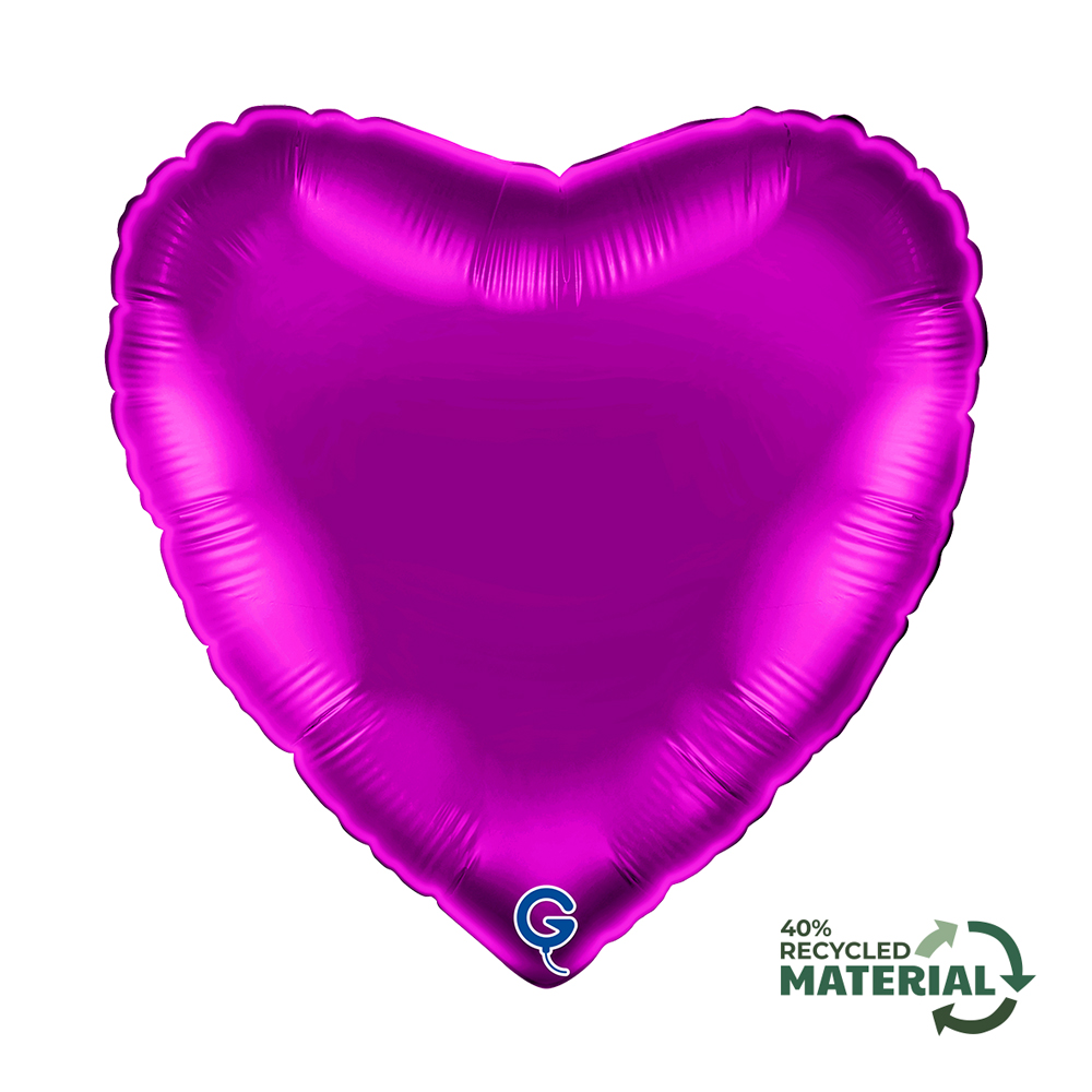 18" Herz Purple (unverpackt)