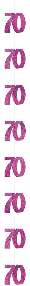 Hanging Decor Zahl 70