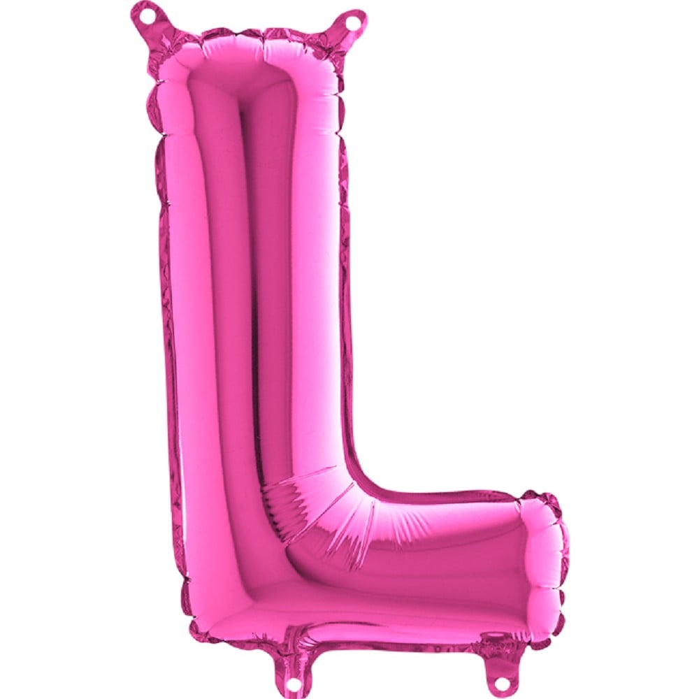 14" Folienbuchstabe "L" Fuxia