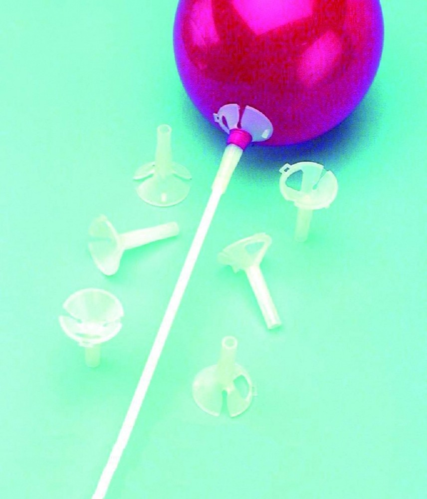40cm Haltestäe + Cups für 4" & 5" Ballons (100 Stück)