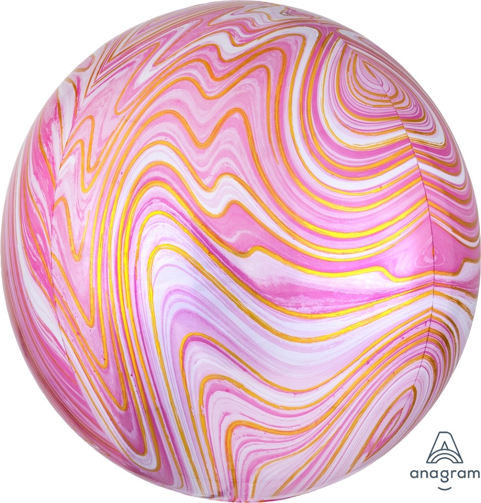15" ORBZ Pink Marblez