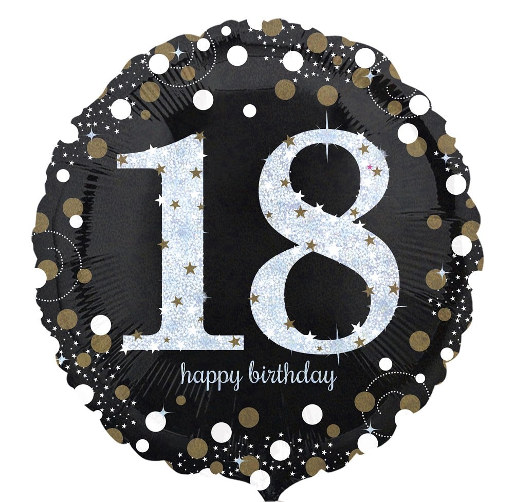 18" Sparkling Birthday "18"