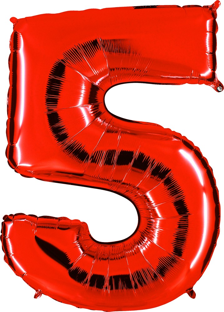 40" Folienzahl "5" Red