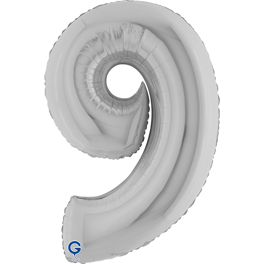40" Folienzahl "9" Silver