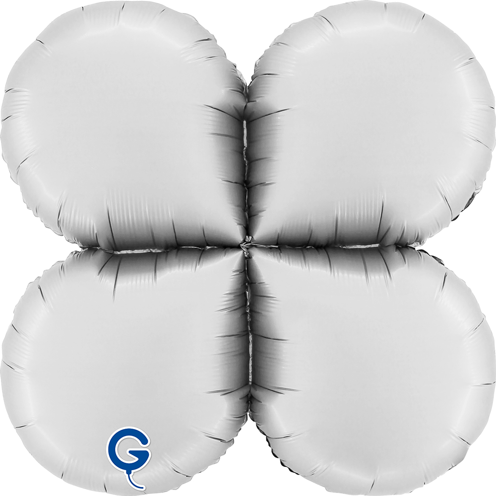 26" Base Drops Satin White