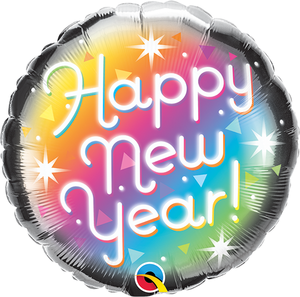 18" New Year Prismatic