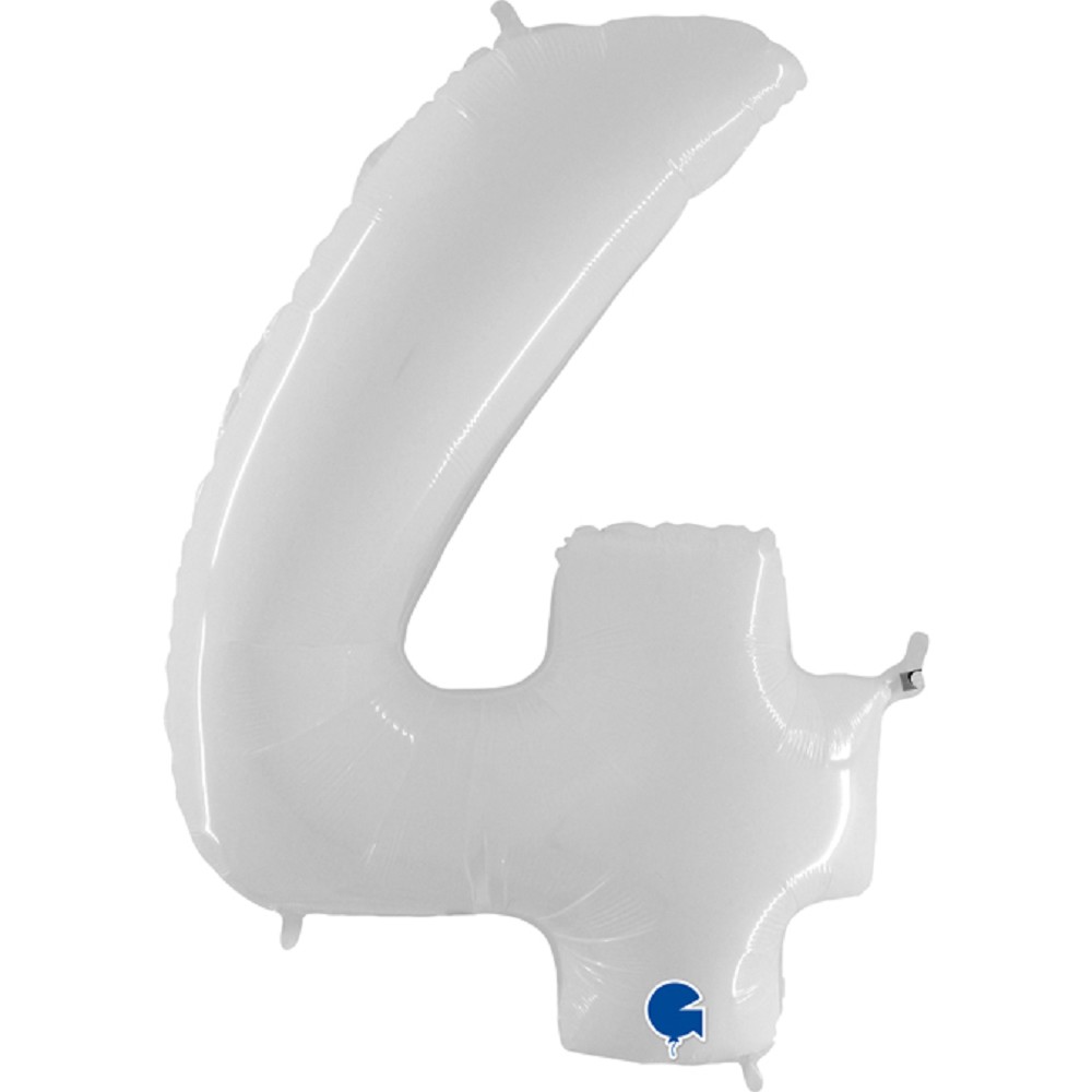 40" Folienzahl "4" White Fluo