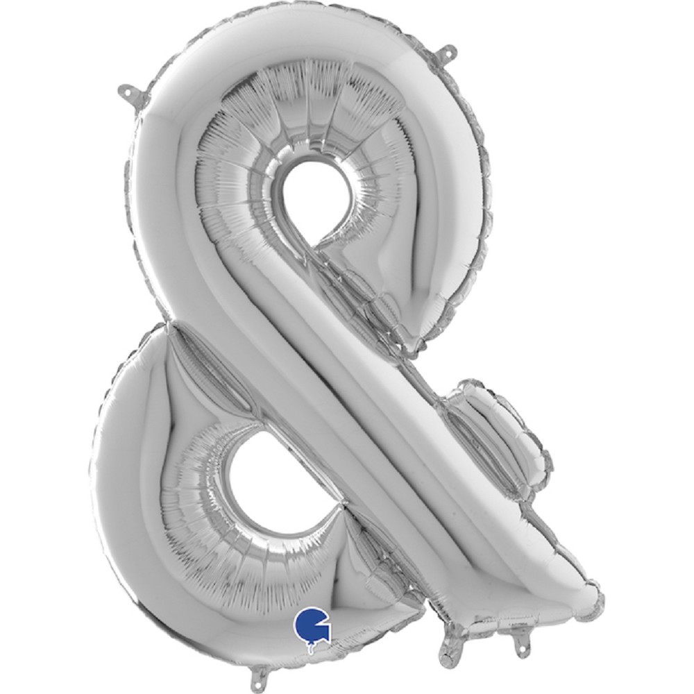 26" Symbol "&" Silver