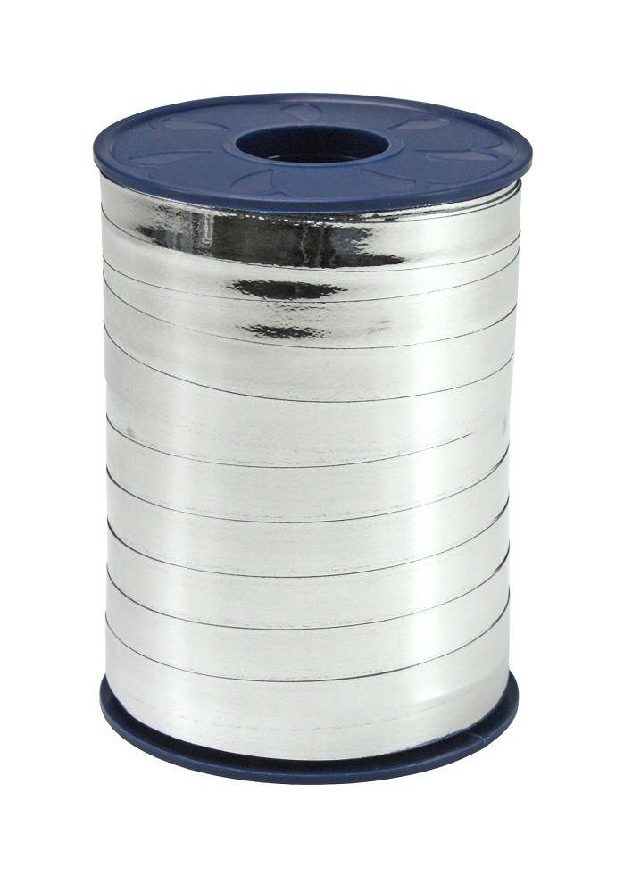 Polyband 10mm Metallic Silber (250m)
