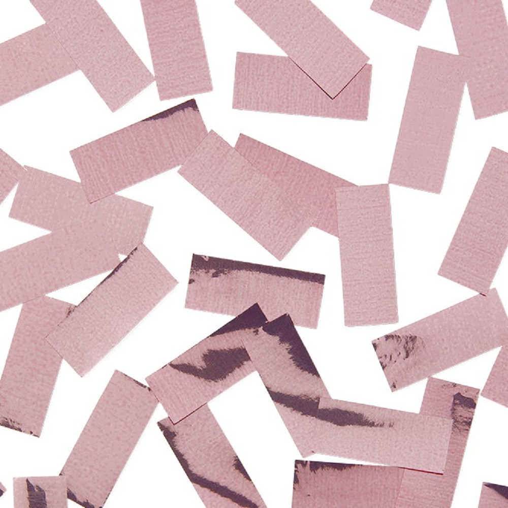 Konfetti Streifen 2,5cm Rosé (1kg)