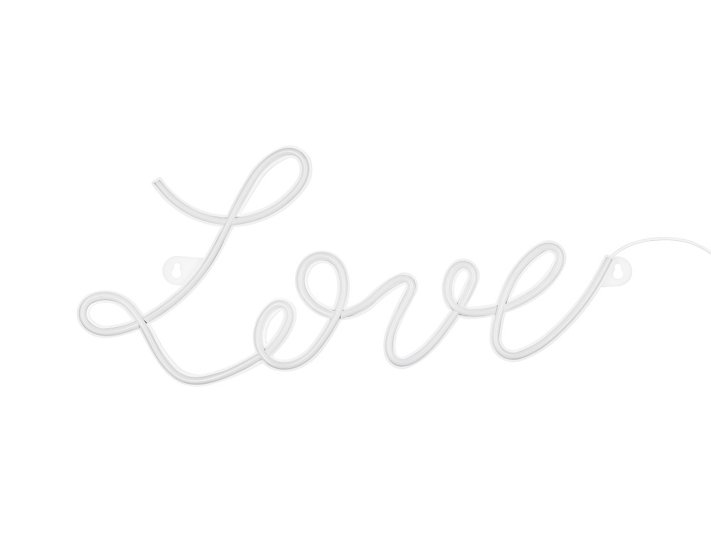 Neon LED - Love - Weiß - 61x27,4 cm - 1 Stk.