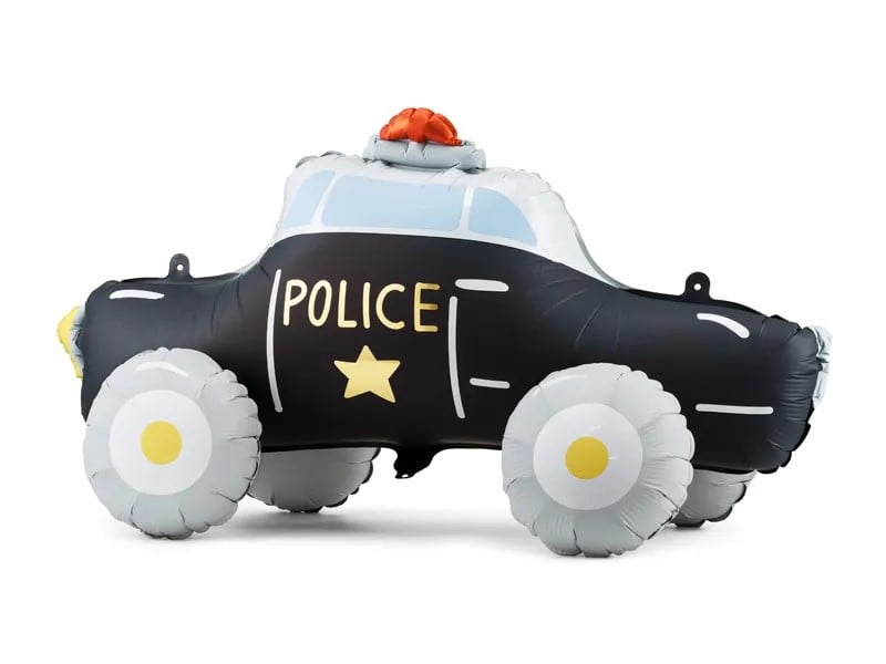 35" Stand Up Police Car (90 x 41 cm)