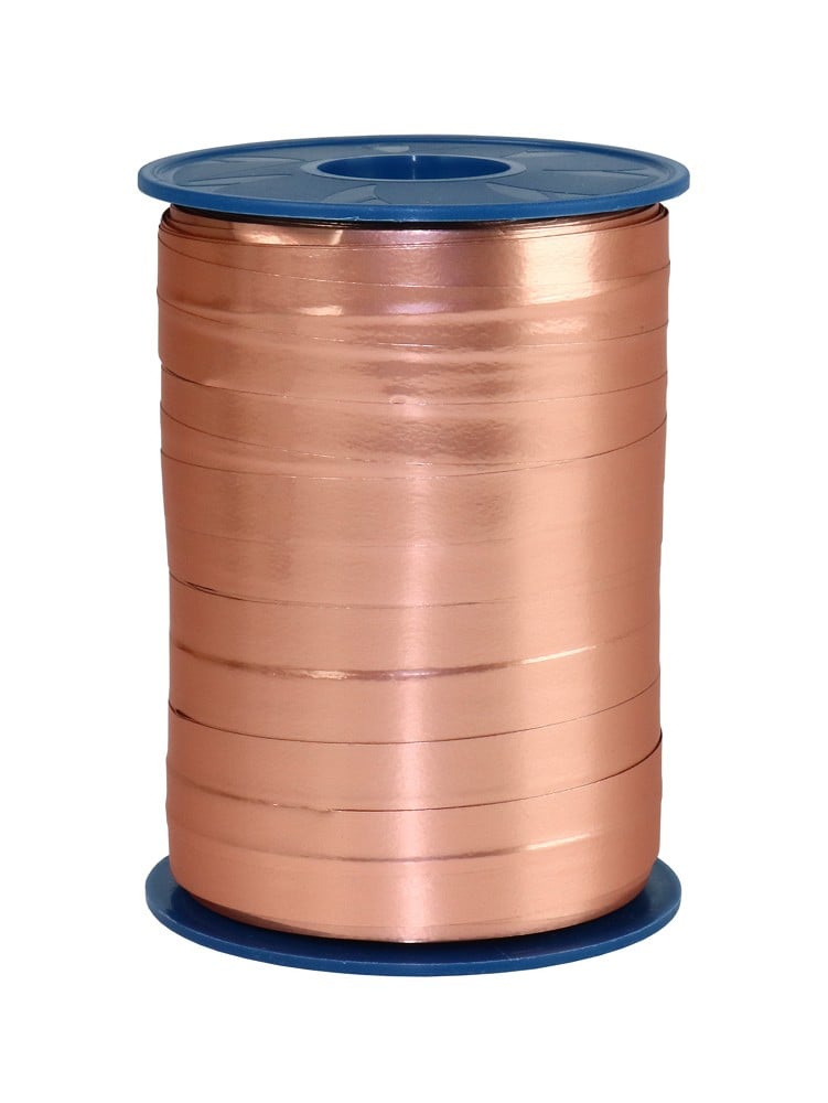 Polyband 10mm Metallic Rosé Gold (250m)