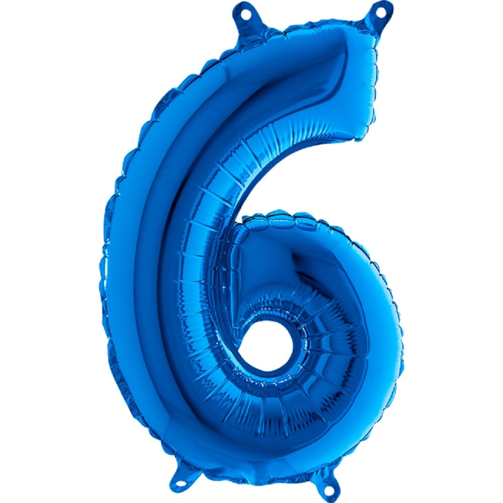 14" Folienzahl "6" Blue