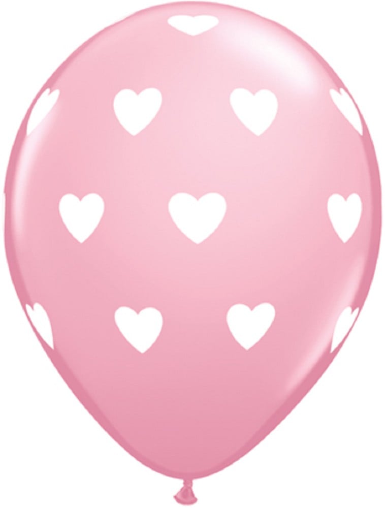 11" Big Hearts rosa/pink (25 Stück) 11" Big Hearts rosa/pink (25 Stück)