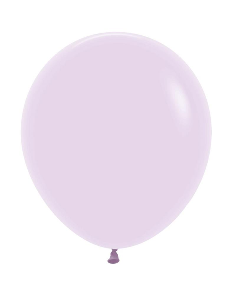 18" Pastel Matte Lilac (25 Stück)