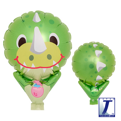 5" Triceratops Green (mit Ventil)