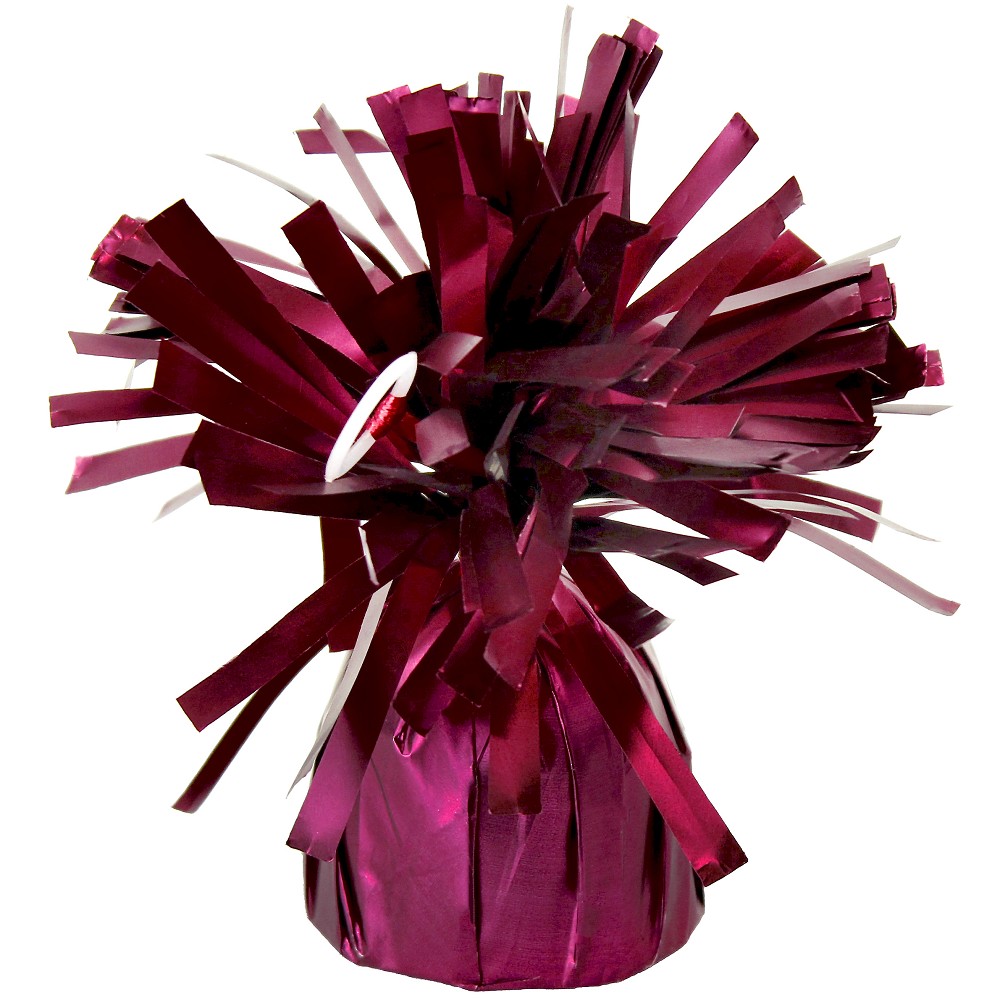 Ballongewicht Folie Matt Cranberry