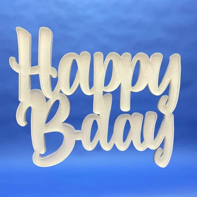 Mosaik Rahmen - Happy Birthday