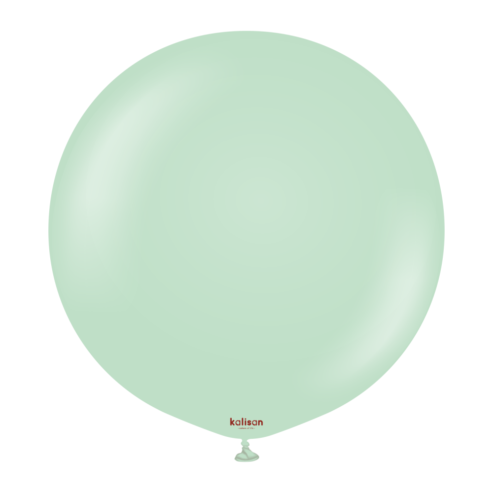 24" Riesenballon Macaron Green (2 Stück)