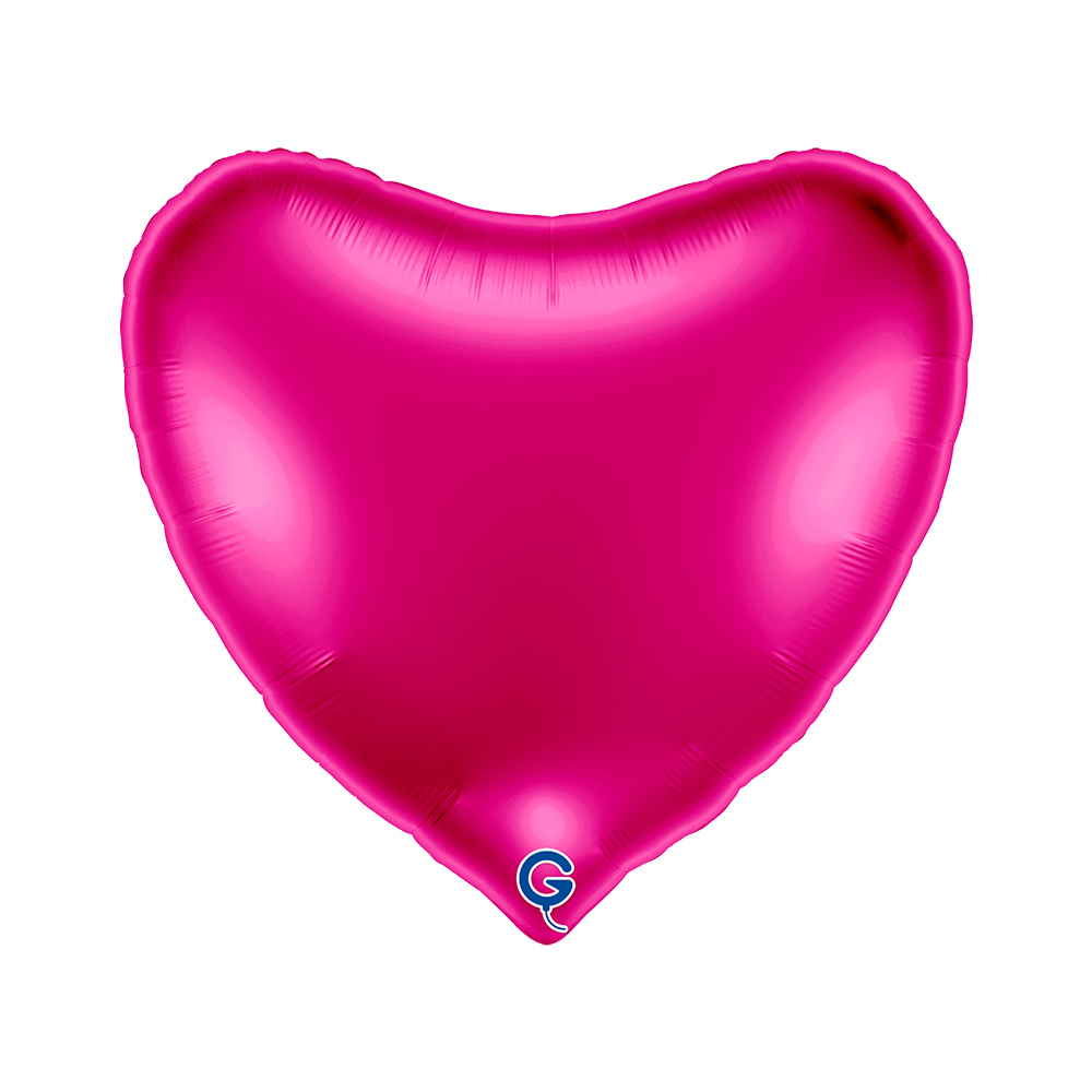36" Herz Magenta (unverpackt)