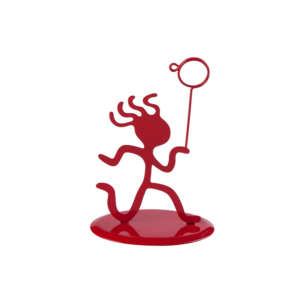 Kartenhalter "Figur" - rot