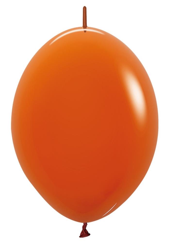 12" Link-o-loon Sunset Orange (50 Stück)