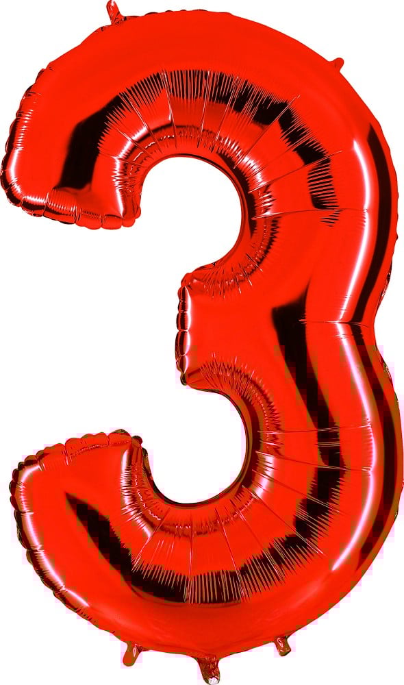40" Folienzahl "3" Red