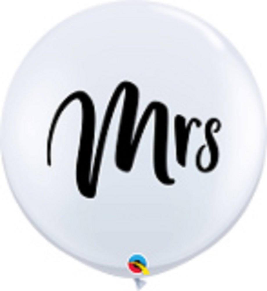 3' Riesenballon Latex: Mrs