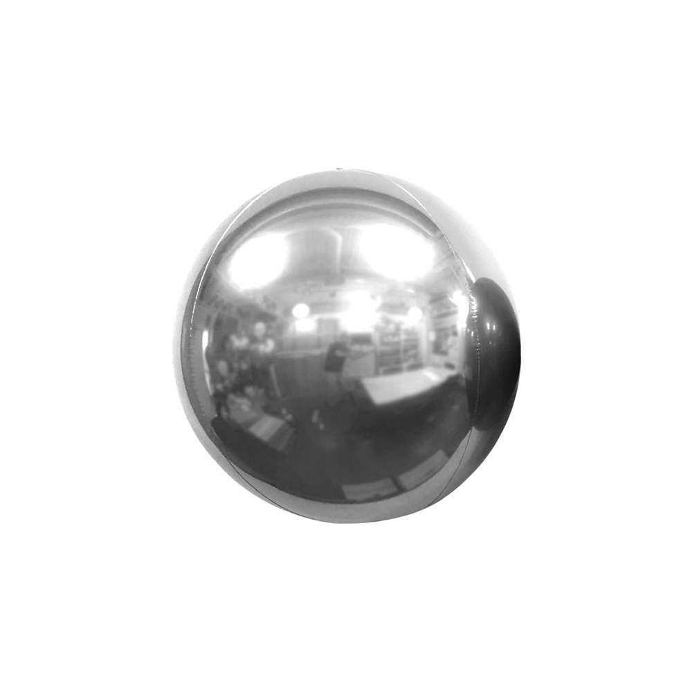 16" Deko-Kugel silber