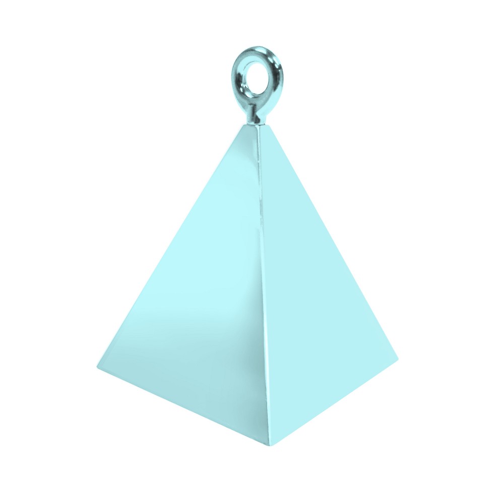 Ballongewicht Pyramide hellblau