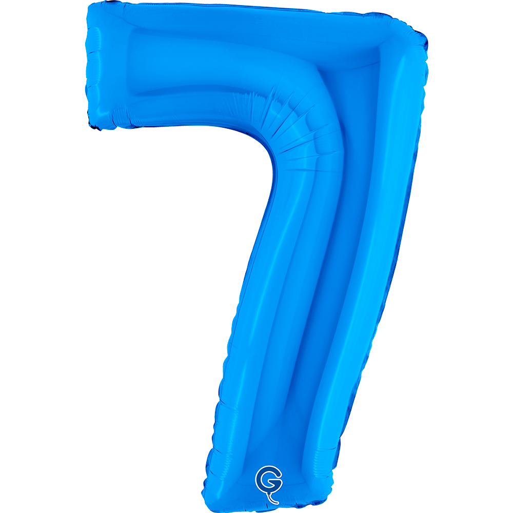 40" Folienzahl "7" Blue